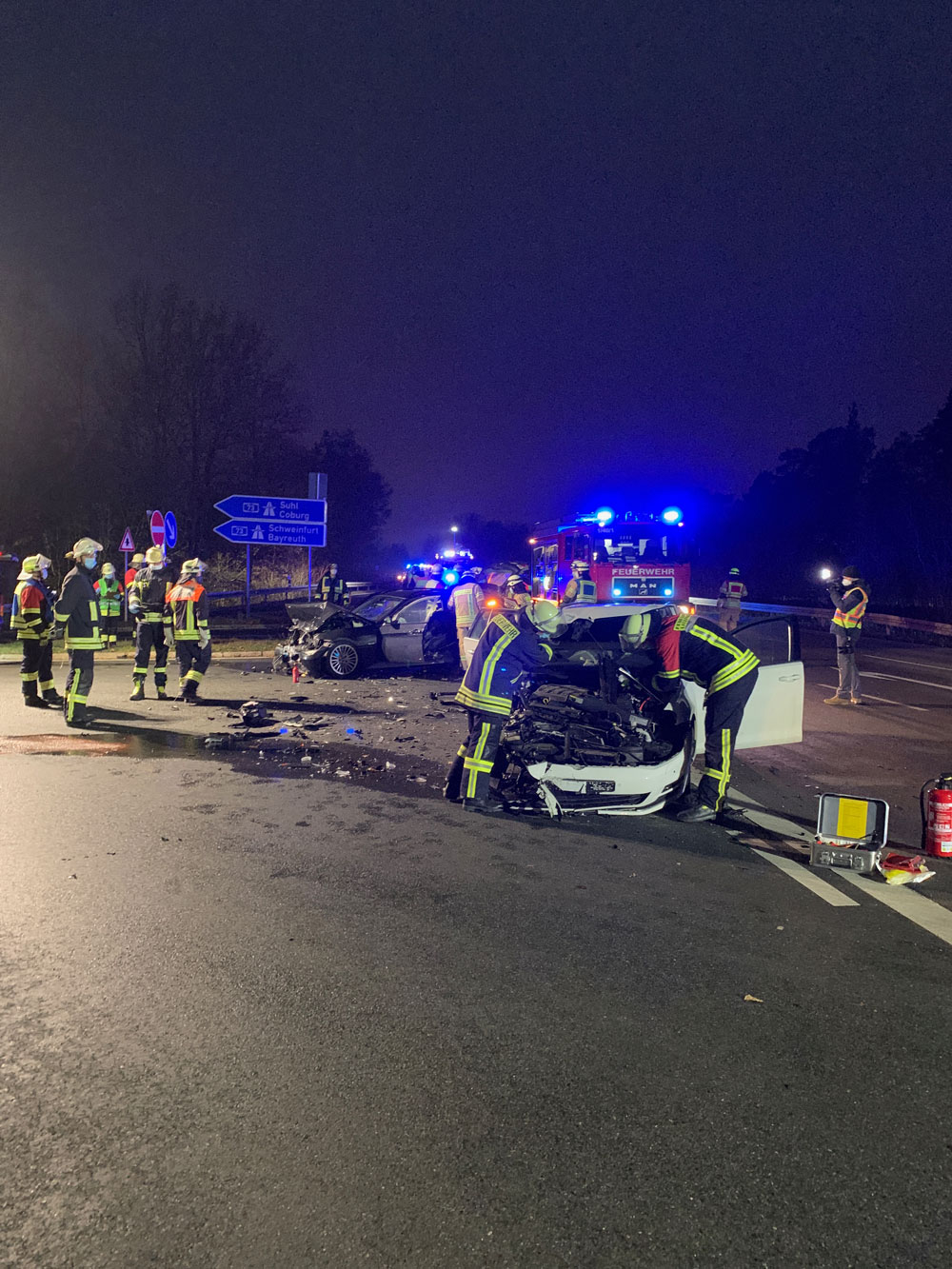 EINSATZ - Schwerer Verkehrsunfall